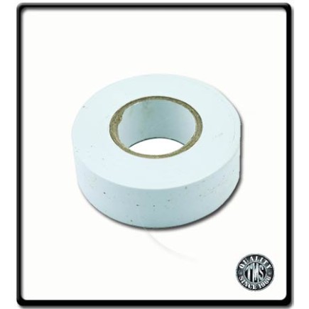 18mm - Insulation Tape - White | 20m