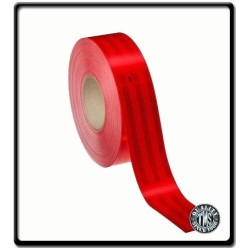 50mm Reflective Tape - Red | Sold Per Meter 