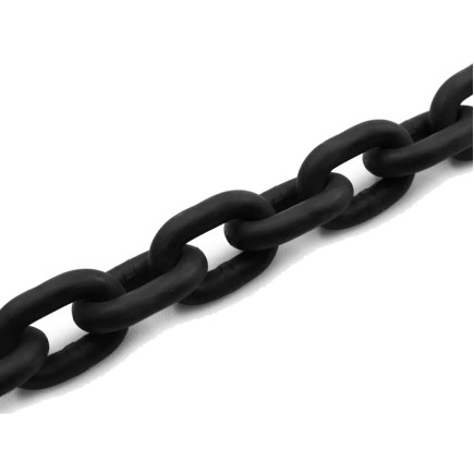 20mm - G80 - Anchor Chain - Black Coated (20x60) | SOLD PER MTR
