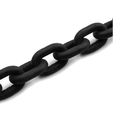 26mm - G80 - Anchor Chain - Black Coated (26x78) | SOLD PER MTR