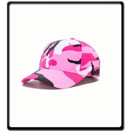 Pink Camo - Mid-Low Profile Cap | Camouflage