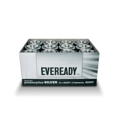 Eveready - powerplus - Silver - D2 | Batteries 