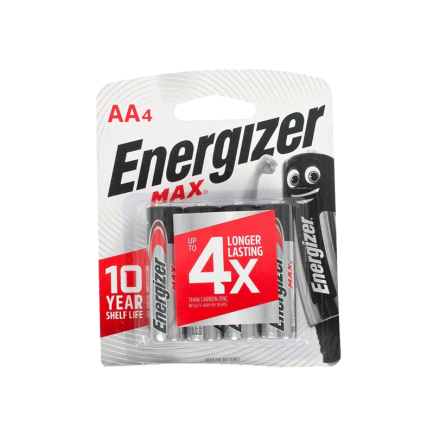 MAX AA Batteries - 4 Pack | Energizer