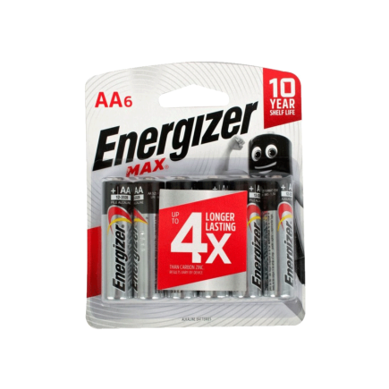 MAX AA Batteries - 6 Pack | Energizer
