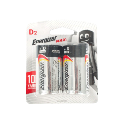 MAX D2 Batteries - 2 Pack | Energizer