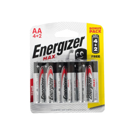 MAX AA Batteries - 6 Pack | Energizer