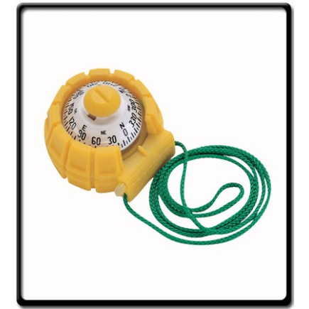 Hand Bearing Compass SportAbout X-11 w/ Sialum Slot, Yellow