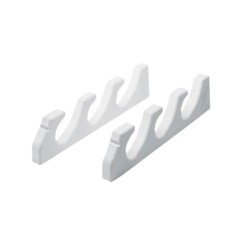 3 Rod Storage Rack | White
