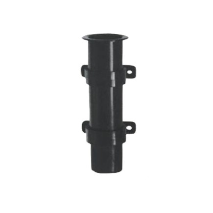 Plastic Boat Rod HolderSide Mount | Black