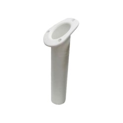 Vertical Plastic Boat Rod Holder| White
