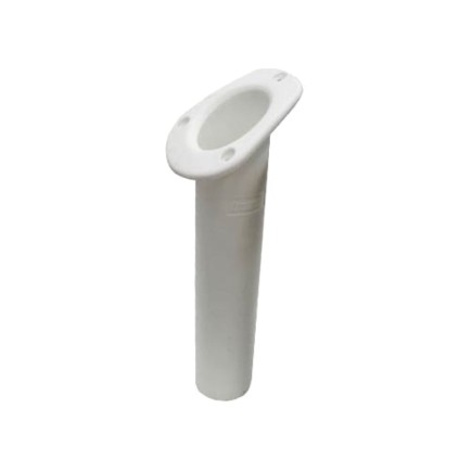 Vertical Plastic Boat Rod Holder| White
