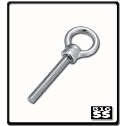 6mm x 40 - Eye Bolt with Metric Thread | 316SS