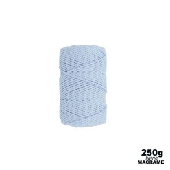 3mm - Macramé Cotton - Pale Blue | 250g