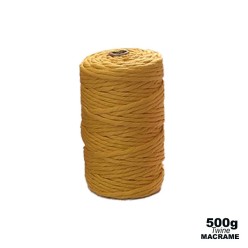 4mm - Macramé Cotton - Mustard| 500g