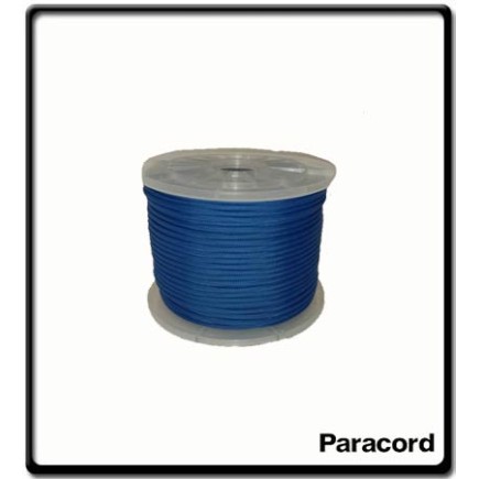 4mm - Paracord - Blue | SOLD PER MTR