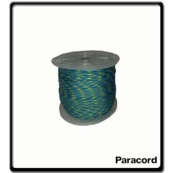 4mm - Paracord - Blue & Yellow | SOLD PER MTR