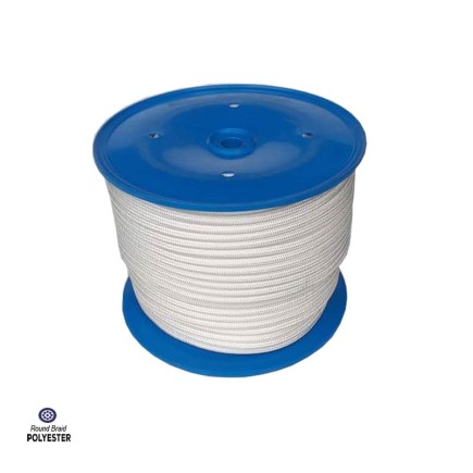14mm - Polyester Round Braid | Codline | SOLD PER METER
