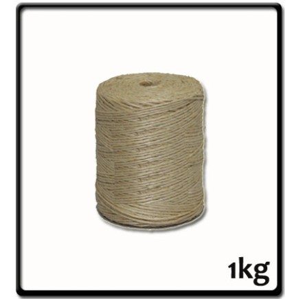 2.5mm - Sisal Twine Dry - 1Ply | 1kg