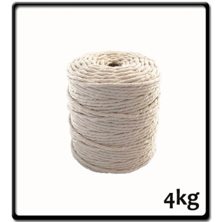 4mm - Single Twist Cotton Twine | 4kg