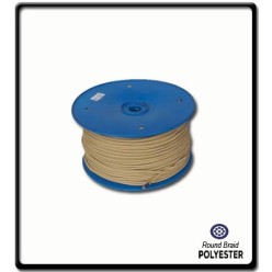 6mm Polyester Yacht Braid | Brown