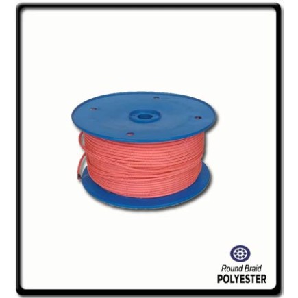 6mm Polyester Yacht Braid | Pink