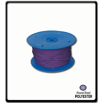 6mm Polyester Yacht Braid | Purple