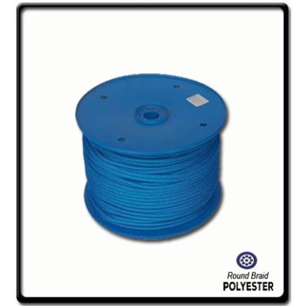 8mm Polyester Yacht Braid | Blue