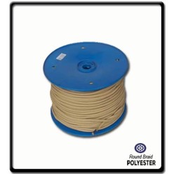 8mm Polyester Yacht Braid | Brown