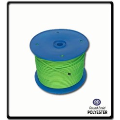 8mm Polyester Yacht Braid |Green