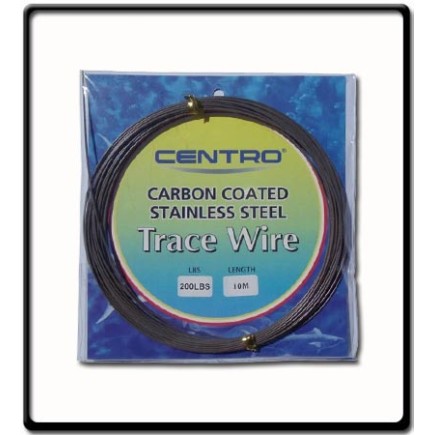 Carbon Coated Trace Wire - 10m 120lb