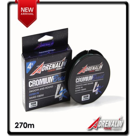 0.364mm - 48.5kg Cromium Braid | 300yds - 270m