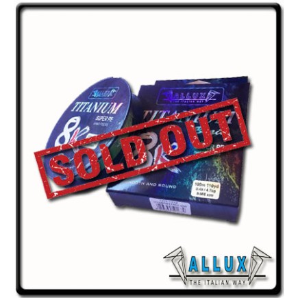 0.158mm - 300yds TITANIUM 8X BRAIDED LINE  - 270m | Allux