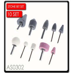 10PC Stone Bit Set
