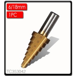 Step Drill HSS 6-18MMX2MM