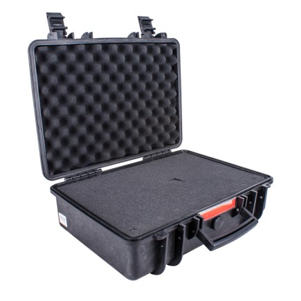 Plastic Case - 460X355X175MM | 460X355X175MM with Foam Black 