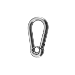 8mm x 80 - Carabiner Hook with Insert - GR316 | Stainless Steel