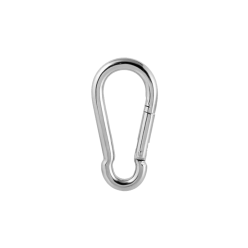 9mm x 90mm - Carabiner Hook - Galvanized | Giant
