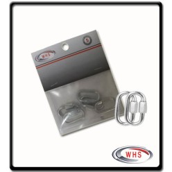 3mm - Quick Links with Screw Lock - Galvanished | PK5