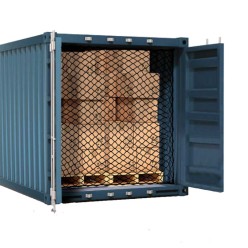 7mm - (2.5 X 2.5m)  Ski Rope Construction - Cargo Separation Net - 150mm - Mesh | Cargo Nets 