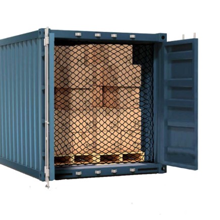 7mm - (2.5 X 2.5m)  Ski Rope Construction - Cargo Separation Net - 150mm - Mesh | Cargo Nets 