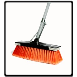 Deluxe Broom with Wooden Handle
