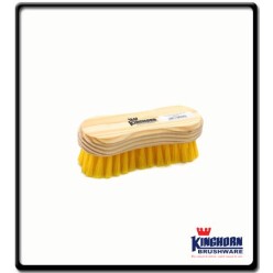 150mm - Wooden backed scrubbing brush | Kinghorn