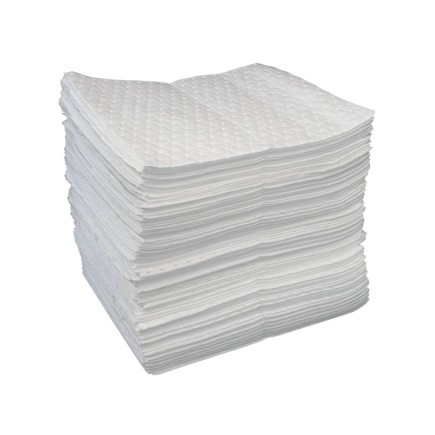 50cm x 40cm - Oil Absorbent Pads - 100 PADS| Pack of 100