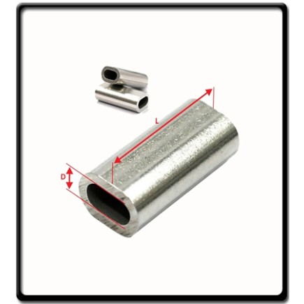 2.8 Aluminium Crimps