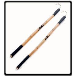 5m Bamboo Pole | Stainless Steel  Gaff 