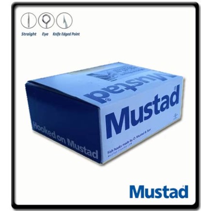 9/0 - Snoek Hooks - Barter Straight - Mustad | SOLD PER UNIT