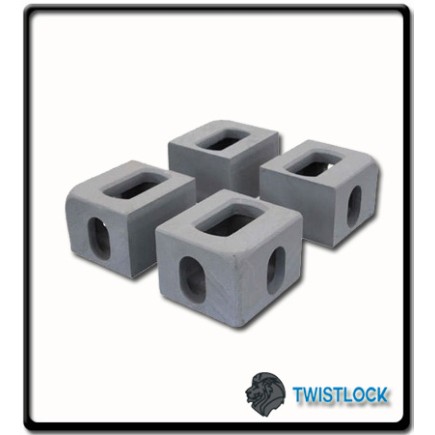 8 Pieces - Corner Castings Set | Top / Bottom