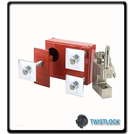 Container Door Lock Box