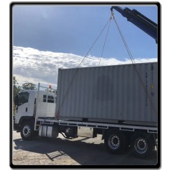 Container Lifting Lug Set - Side Entry | 4 Lugs with Quadruple Chain Slings