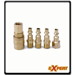 5Pce - Brass Quick Connector Set | Expert